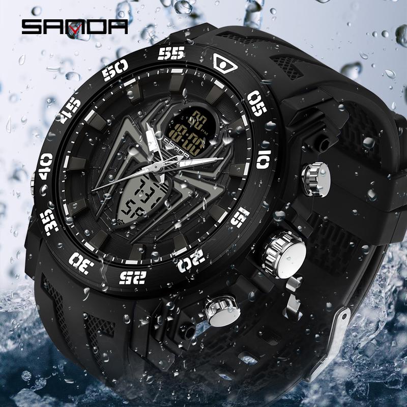 Reloj Sanda Deportivo Hombre Spider - Envío Gratis y Paga al Recibir