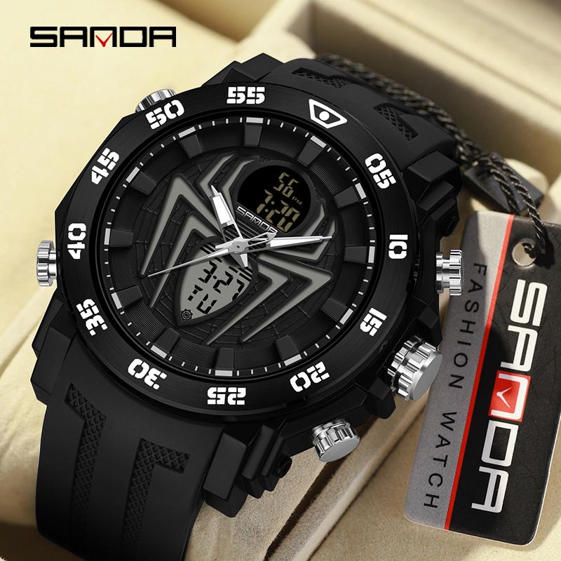 Reloj Sanda Deportivo Hombre Spider - Envío Gratis y Paga al Recibir
